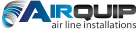 Airquip Compressed Air Line Installations Logo.